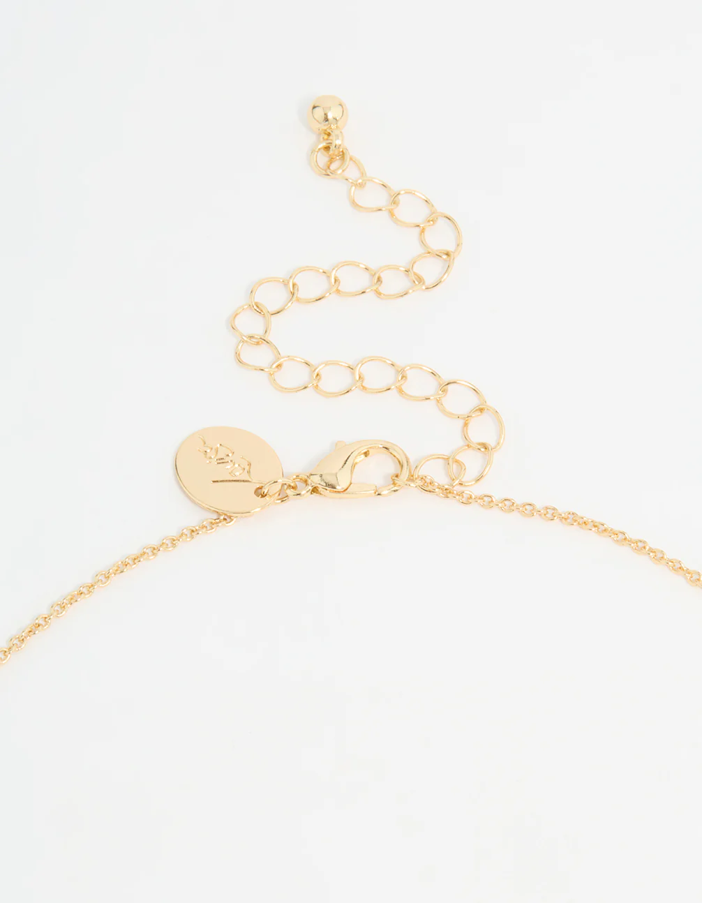 Gold Plated Pearl Flower Trio Y-Necklace - Image 5