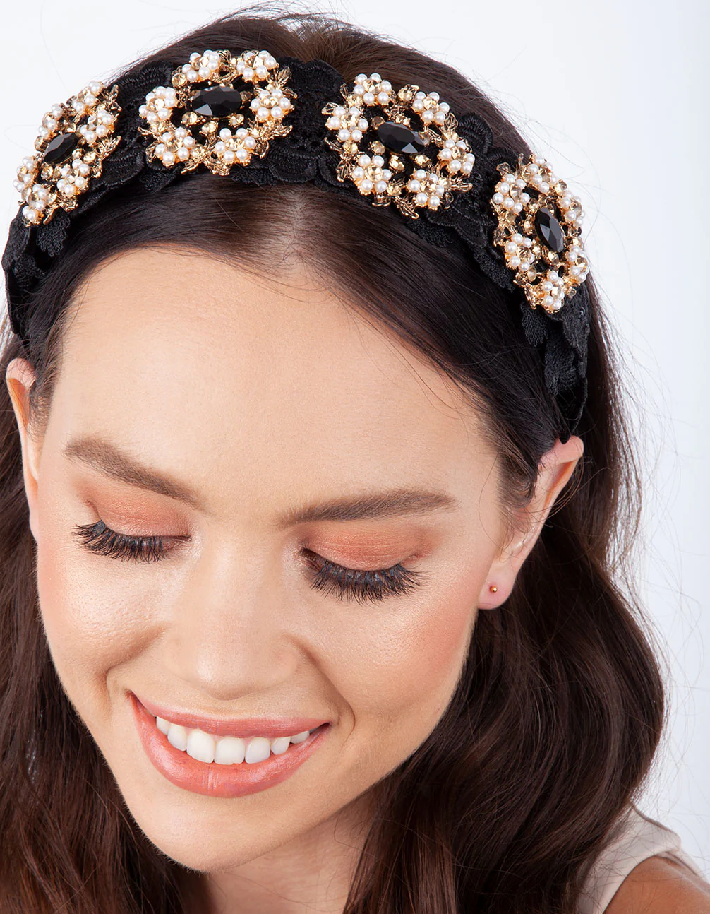 Gold Plated Sterling Silver Diamante Line Star Earrings Trio - Image 3