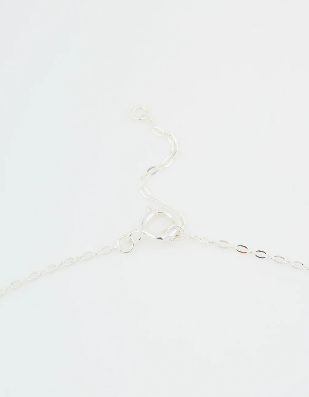 Sterling Silver Cubic Zirconia Infinity Necklace - Image 5