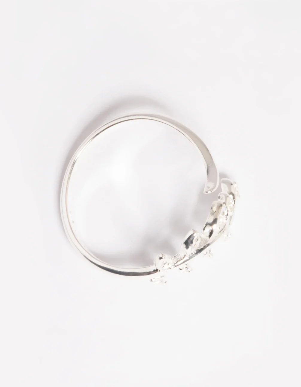 Sterling Silver Leaf Wrap Ring - Image 3