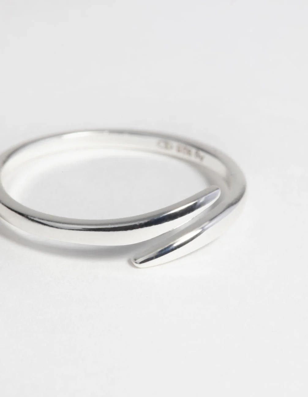 Sterling Silver Open Band Ring - Image 3