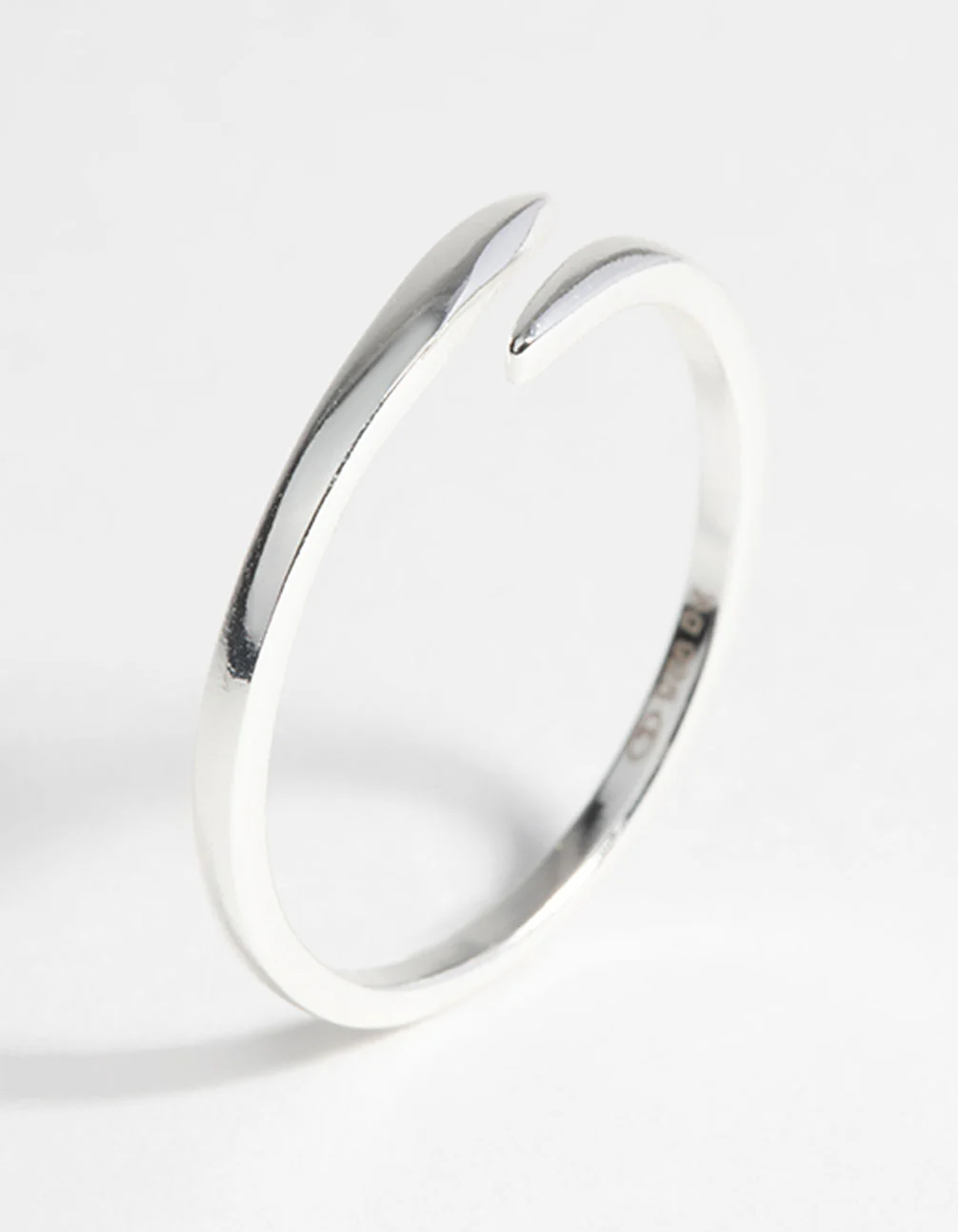 Sterling Silver Open Band Ring - Image 4